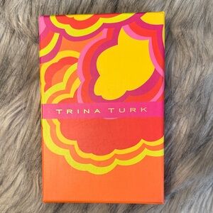 NWT Trina Turk Vibrant Yellow and Orange Keychain